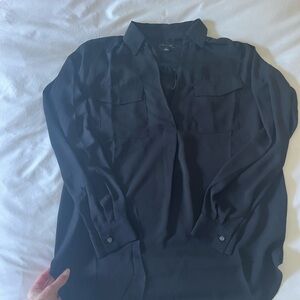 Ann Taylor collared blouse